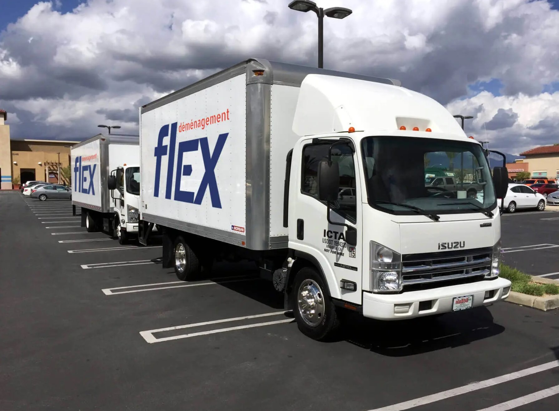 Our Moving Trucks in Laval - Flex Moving - Experienced Laval Movers